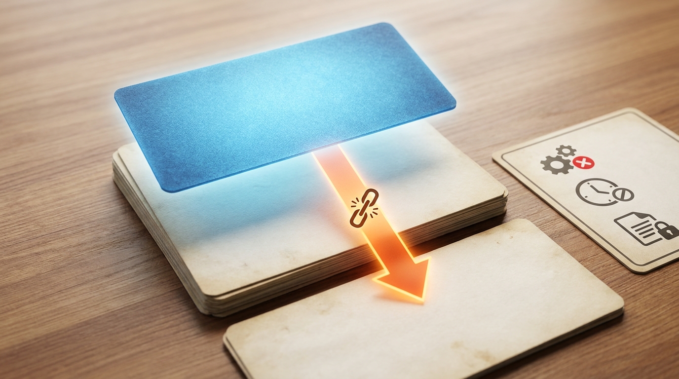 In a cascade, the authority works down the supplier ranking until it obtains a suitable offer.