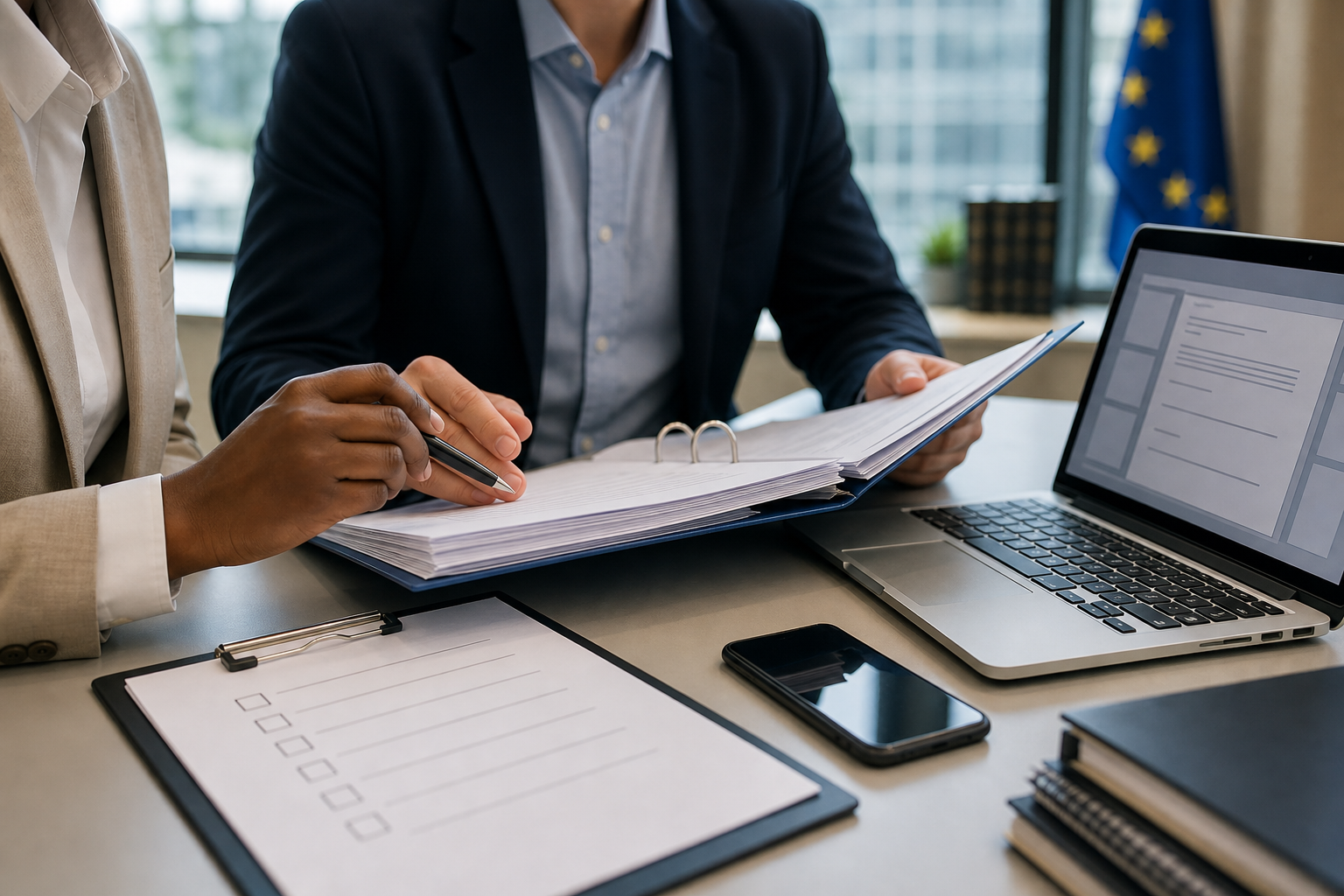 Supplier preparing documentation and compliance materials before key personnel changes are needed.